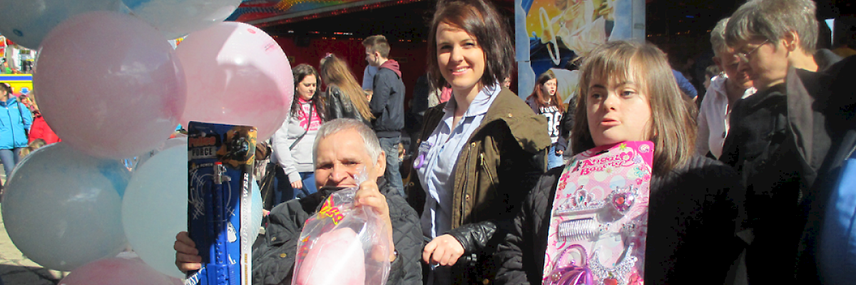 Residents from Arran House, Barra and Coll unit