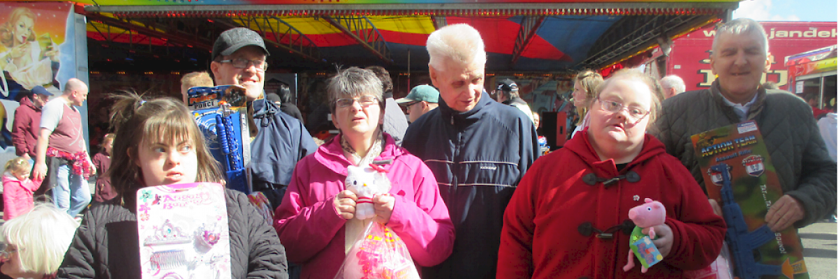 Residents from Arran House, Barra and Coll unit