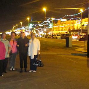Residents have a blast in Blackpool