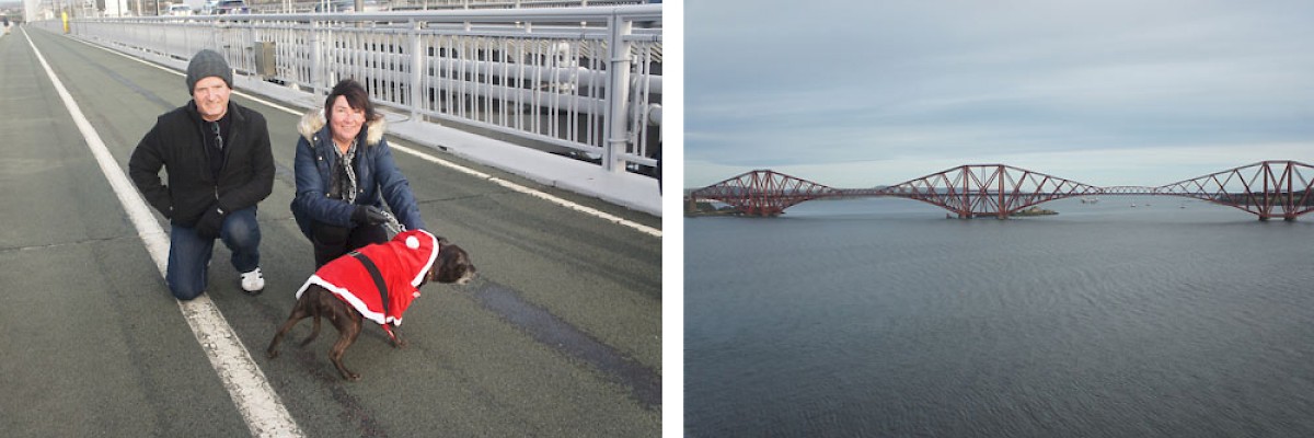 sponsored walk of the Forth Road Bridge